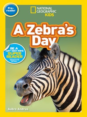 cover image of A Zebra's Day (Pre-Reader)